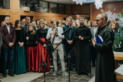 Spotkanie opłatkowe pracowników i studentów Politechniki Białostockiej, 18 grudnia 2019 r., fot. J. Gwiazdowski
