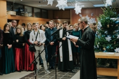 Spotkanie opłatkowe pracowników i studentów Politechniki Białostockiej, 18 grudnia 2019 r., fot. J. Gwiazdowski
