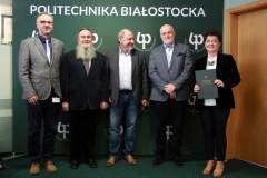Wręczenie certyfikatów „Partner Politechniki Białostockiej w kształceniu praktycznym”