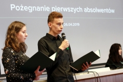 Zakończenie szkoły uczniów klas trzecich Liceum Ogólnokształcącego Politechniki Białostockiej
