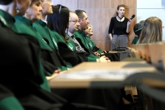 Zakończenie szkoły uczniów klas trzecich Liceum Ogólnokształcącego Politechniki Białostockiej