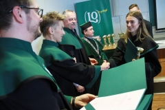 Zakończenie szkoły uczniów klas trzecich Liceum Ogólnokształcącego Politechniki Białostockiej