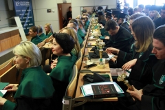 Zakończenie szkoły uczniów klas trzecich Liceum Ogólnokształcącego Politechniki Białostockiej