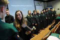 Zakończenie szkoły uczniów klas trzecich Liceum Ogólnokształcącego Politechniki Białostockiej