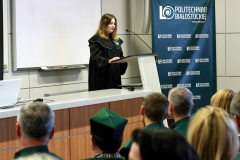 Zakończenie szkoły uczniów klas trzecich Liceum Ogólnokształcącego Politechniki Białostockiej