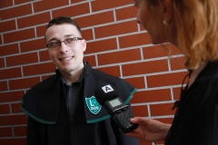 Zakończenie szkoły uczniów klas trzecich Liceum Ogólnokształcącego Politechniki Białostockiej