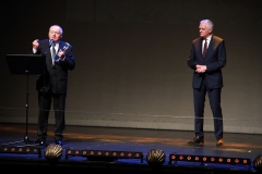 Gala konkursu Podlaska Marka, Jarosław Gowin i Rektor Politechniki Białostockiej prof. Lech Dzienis