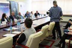 Szósta edycja Konkursu Technotalent - konferencja prasowa na Politechnice Białostockiej