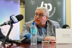 Szósta edycja Konkursu Technotalent - konferencja prasowa na Politechnice Białostockiej