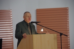 Rektor PB prof. Lech Dzienis. Uroczyste obchody 70-lecia Wydziału Elektrycznego Politechniki Białostockiej, 7 lutego 2020 r.