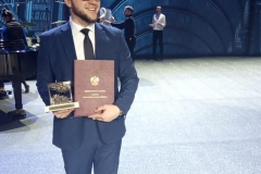 Prof. PB Żmojda podczas Gali Nauki Polskiej, 19 lutego 2020 r.