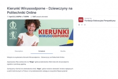 Wydarzenie pod hasłem „Kierunki wirusoodporneonline" odbyło się na platformie Hopin 23 kwietnia 2020 r.