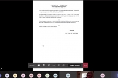 XXXII posiedzenie Senatu PB odbyło się online w dniu 30 kwietnia 2020 r.