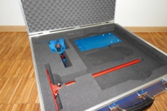 Prototyp urządzenia do ćwiczeń rotacyjnych stawu biodrowego. Zestaw przenośny