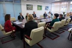 Spotkanie z okazji nominacji na stanowiska dziekanów. 1 września 2020 r. fot. M. Topczewska (WI)