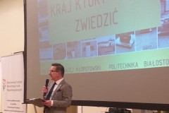 Wystąpienie Macieja Kłopotowskiego podczas konferencji REHA FOR THE BLIND IN POLAND