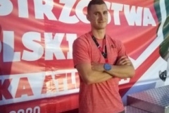 Marek Sawicki - reprezentant Politechniki Białostockiej na zawodach AMP w Łodzi