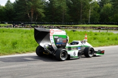Bolid drużyny Cerber Motorsport na Torze Wschodzący Białystok