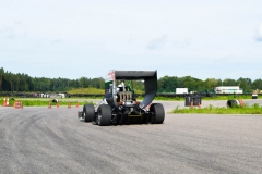 Bolid drużyny Cerber Motorsport na Torze Wschodzący Białystok