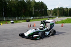 Bolid drużyny Cerber Motorsport na Torze Wschodzący Białystok