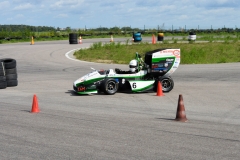 Bolid drużyny Cerber Motorsport na Torze Wschodzący Białystok