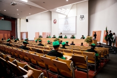 Inauguracja roku akademickiego 2020/2021 na Politechnice Białostockiej. Uroczystość 8 października 2020 r. Fot. M. Obrycki