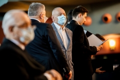 Inauguracja roku akademickiego 2020/2021 na Politechnice Białostockiej. Uroczystość 8 października 2020 r. Fot. M. Obrycki
