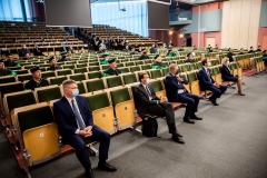 Inauguracja roku akademickiego 2020/2021 na Politechnice Białostockiej. Uroczystość 8 października 2020 r. Fot. M. Obrycki