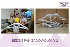 Magdalena Figura, Karol Ostapiuk, Maria Czaban oraz most Będzie Pan Zadowolony 2 po próbie obciążeniowej