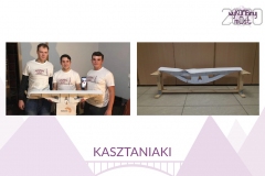 Drużyna „Kasztaniaki” oraz ich most po próbie obciążeniowej