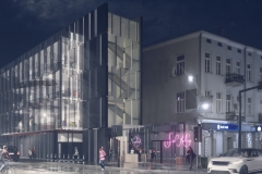 Temat pracy dyplomowej: Plomba miejska, autor: inż. arch. Gabriel Krystoń, promotor: dr inż. arch. Jadwiga Żarnowiecka