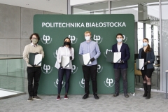 Wręczenie certyfikatów "Super Student Politechniki Białostockiej"