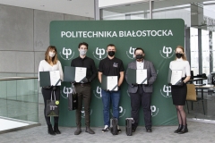 Wręczenie certyfikatów "Super Student Politechniki Białostockiej"