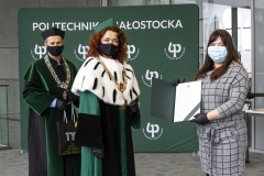 Wręczenie certyfikatów "Super Student Politechniki Białostockiej"