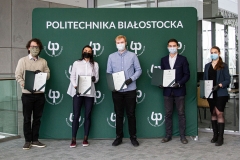 Wręczenie certyfikatów "Super Student Politechniki Białostockiej"