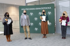 Od lewej: Anna Gromko, Jarosław Szusta, Anna Kondracka, Elżbieta Oblacewicz