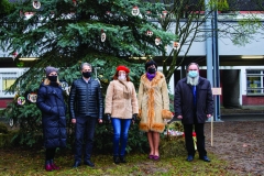 Od lewej: Prorektor Dorota Krawczyk, Prorektor Jarosław Szusta, Rektor Marta Kosior-Kazberuk, Prorektor Agnieszka Dardzińska-Głębocka, Prorektor Mirosław Świercz