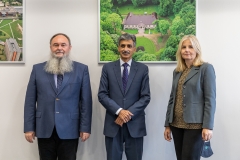 Wizyta ambasadora Islamskiej Republiki Pakistanu na Politechnice Białostockiej w dniu 28.09.2021 r., fot. G. Kościuk