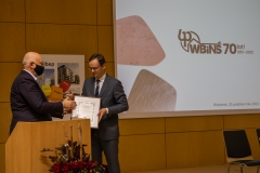 70-lecie Wydziału Budownictwa i Nauk o Środowisku. Uroczyste posiedzenie Rady Wydziału w dn. 25.10.2021 r. Fot. Gabriela Kościuk (72)