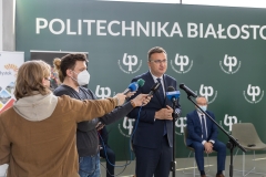 Nowa edycja Podlaskiego Uniwersytetu Dziecięcego. Podpisanie umów partnerskich w dniu 26 października 2021 r. Fot. Gabriela Kościuk (12)