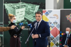 Nowa edycja Podlaskiego Uniwersytetu Dziecięcego. Podpisanie umów partnerskich w dniu 26 października 2021 r. Fot. Gabriela Kościuk (17)