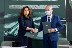 Nowa edycja Podlaskiego Uniwersytetu Dziecięcego. Podpisanie umów partnerskich w dniu 26 października 2021 r. Fot. Gabriela Kościuk (25)