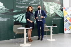 Nowa edycja Podlaskiego Uniwersytetu Dziecięcego. Podpisanie umów partnerskich w dniu 26 października 2021 r. Fot. Gabriela Kościuk (26)