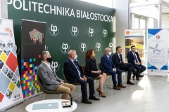 Nowa edycja Podlaskiego Uniwersytetu Dziecięcego. Podpisanie umów partnerskich w dniu 26 października 2021 r. Fot. Gabriela Kościuk (4)