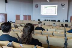 Władze Politechniki Białostockiej uhonorowały sportowców z uczelni, którzy w roku akademickim 2020/2021 zdobyli medale. Uhonorowani zostali również ich opiekunowie, trenerzy oraz organizatorzy Akademickich Mistrzostw Polski w Biegach Przełajowych, fot. K. Cichoń