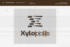 Identyfikacja wizualna Xylopolis - elementy, autor dr Urszula Gireń 2