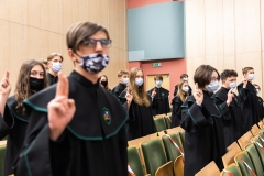 Uroczyste ślubowanie pierwszoklasistów ALO PB, fot.  Gabriela Kościuk