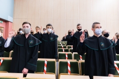 Uroczyste ślubowanie pierwszoklasistów ALO PB, fot.  Gabriela Kościuk