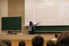ERASMUS DAYS 2022. Prezentacja na WI PB, fot. Gabriela Kościuk