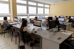Wojewódzki Konkurs Informatyczny na Wydziale Informatyki Politechniki Białostockiej 25 marca 2022 r, fot. Agnieszka Sakowicz-Stasiulewicz